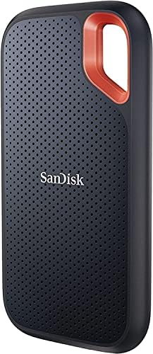 SANDISK 1TB Extreme Portable SSD (Old Model) - Up to 1050MB/s, USB-C, USB 3.2 Gen 2, IP65 Water and Dust Resistance, Updated Firmware - External Solid State Drive - SDSSDE61-1T00-G25