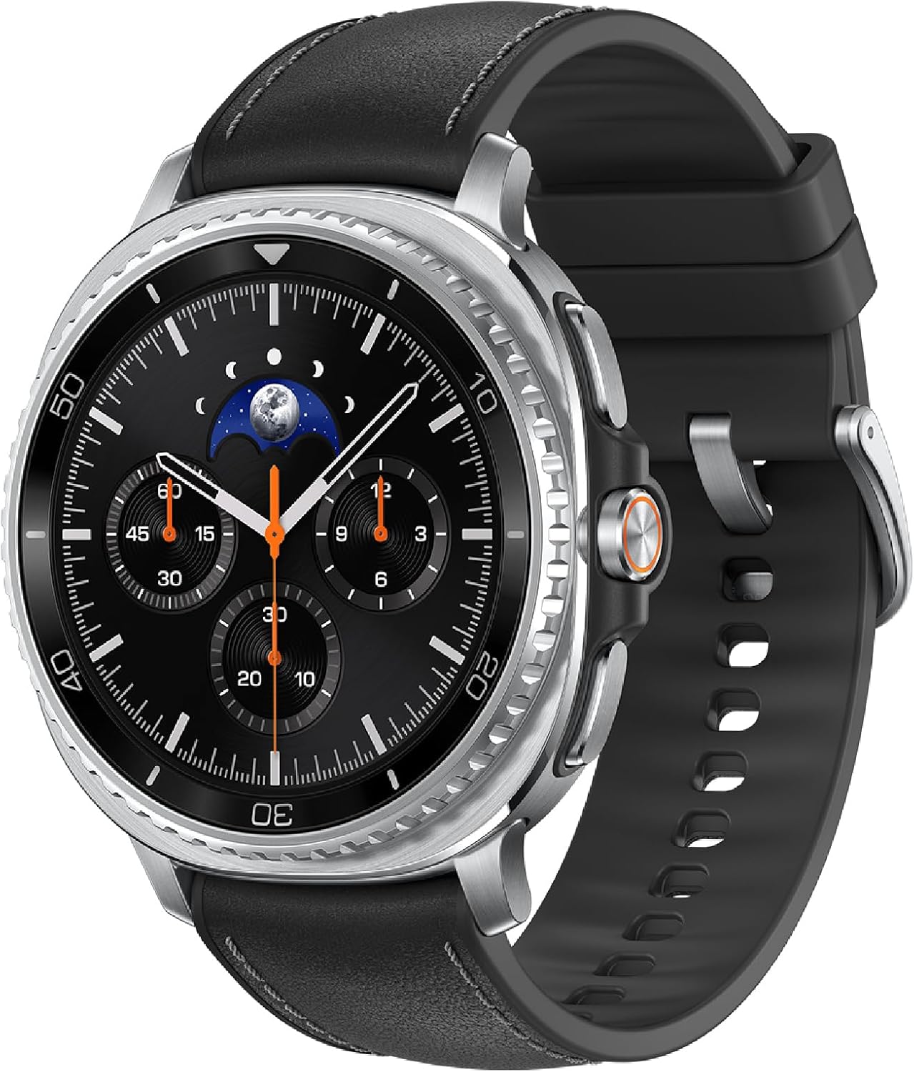Samsung Galaxy Watch 8 Classic (2025) 46mm Bluetooth Smartwatch, Cushion Design, Rotating Bezel, Quick Button, Sleep Coaching, Running Coach, Energy Score, Black [US Version, 2 Yr Warranty]