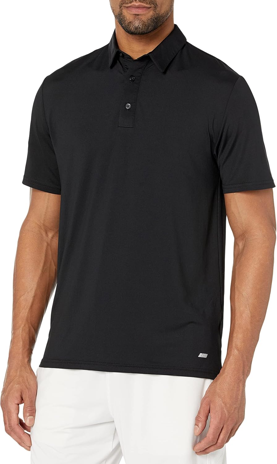 Amazon Essentials Men's Slim-Fit Quick-Dry Moisture Wicking Tech Stretch Short Sleeve Lightweight Golf Polo Shirt